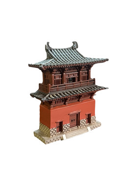 开元寺钟楼古建立体冰箱贴