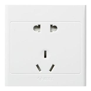 公牛明装开关插座家用免打孔带一开五孔墙壁墙式明线多孔旗舰面板