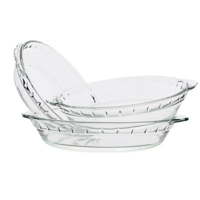 耐热盘高硼硅玻璃椭圆形