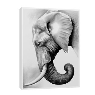 精微动物素描临摹卡范画室少儿美术创意精选高清素材超写实图稿A4