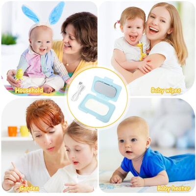 跨境现货便携式USB湿巾加热器空调婴儿宝宝温热恒温