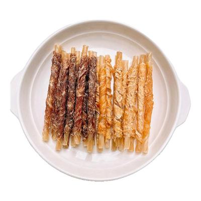 缠肉牛皮卷小型犬磨牙棒