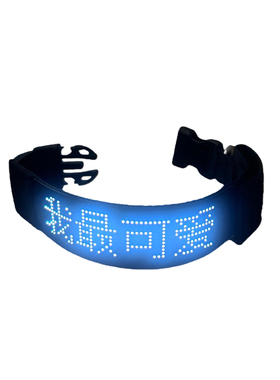 纯欲led项圈发光充电款