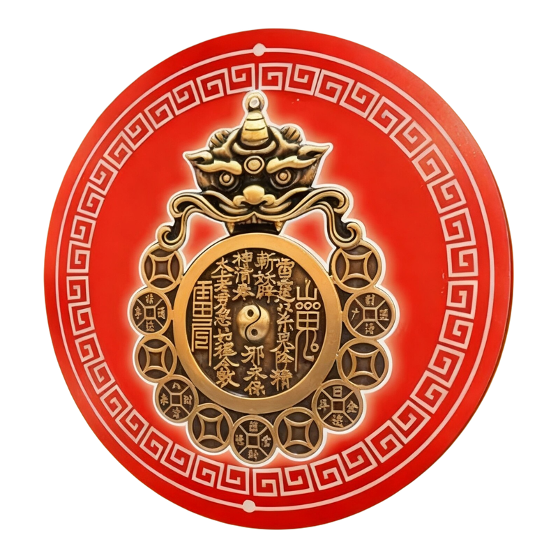 开门见消防栓柜门贴纸解决在门外管道井配电箱装饰遮挡山鬼八卦贴
