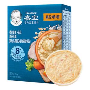 嘉宝婴儿米粉米粥高铁宝宝辅食