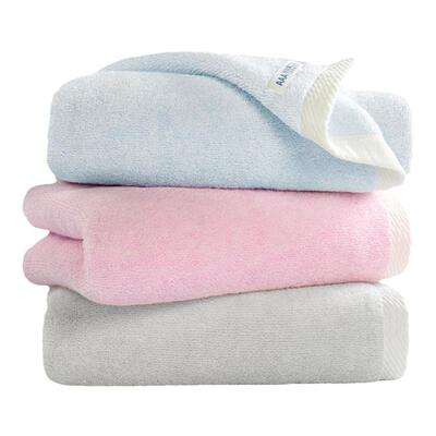 洁玉新疆棉毛浴巾通用竹棉混纺