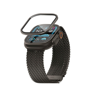 蓝宝石)蓝猩适用Apple iWatchUltra3/2苹果手表保护膜applewatch钢化膜Ultra贴膜49mm钛合金边框一体保护壳