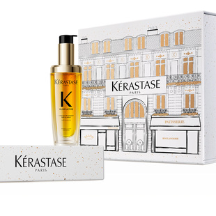 【官方正品】卡诗礼盒山茶花护发精油修护亮泽礼物