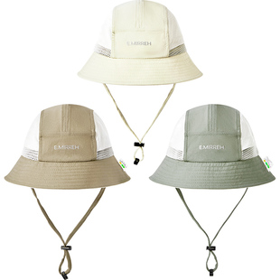 伊米伦【户外玩系列】宝宝防晒帽网眼透气防紫外线男童女童遮阳帽