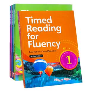 Timed Reading for Fluency 流利阅读计时器1-4级进口Seed Learning出版寒暑假短期阅读教材小学初高中流利阅读计时器CEFR A2