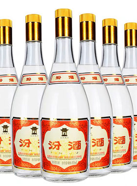 汾酒55度黄盖将军汾950ml*6白酒