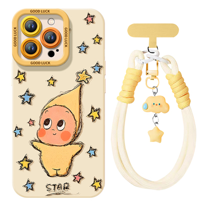 【小红书爆款】卡通星星人硅胶壳