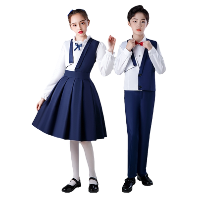 中小学生诗歌朗诵合唱演出服2022