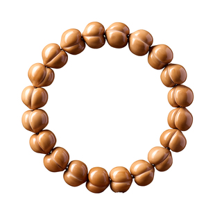 庆祥泰龙炎屁桃猴头手串男高端雕刻老型文玩配饰桃核原籽念珠手链