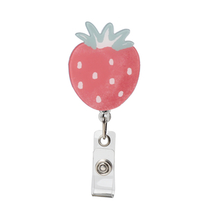 卡通易拉扣可伸缩扣医生护士学生可爱卡套胸牌胸卡夹子挂绳工作证