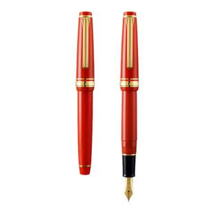 日本钢笔SAILOR写乐14K金尖1221平顶天冠金尖钢笔练字书写办公墨水笔正品送礼钢笔