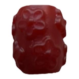 天然保山南红玛瑙雕刻花件老型珠男手链女饰品搭配顶珠多宝佛珠串