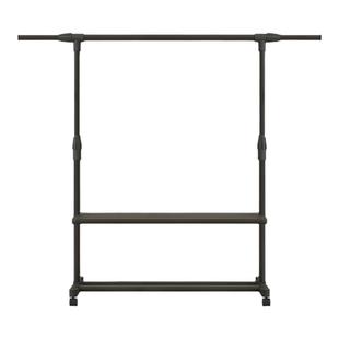 简易晾衣架落地卧室小型凉挂衣架子家用宿舍室内折叠收纳晒架杆子