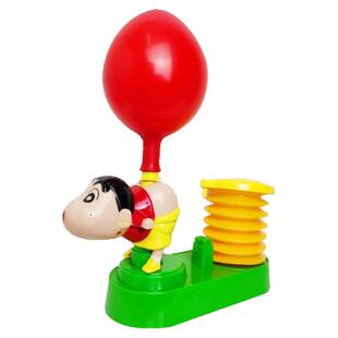 蜡笔小新惊喜气球动力车发射男孩放屁儿童玩具打气球飞天网红益智