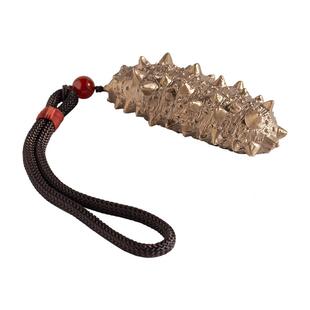 海参手把件解压铜工艺品男士随身把玩办公室按摩手心创意小摆件