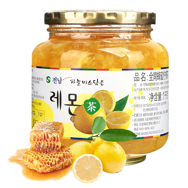 韩国全南蜂蜜柠檬茶1KG