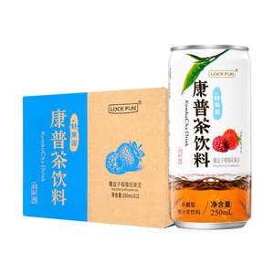 乐可芬康普茶 250ml果汁茶饮料果味茶饮便利店整箱