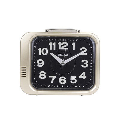 精工正品静音简约现代qhk028钟表