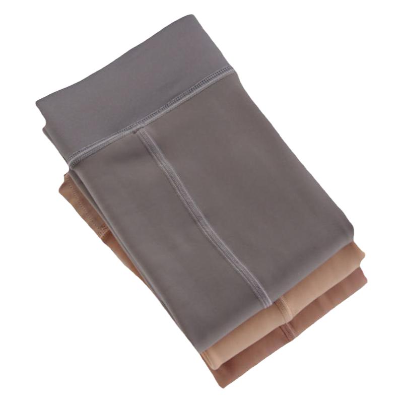 水光裤袜单层一体裤假透肉光腿神器小个子秋冬加绒加厚大码打底裤