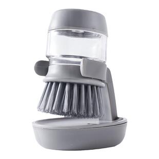 刷锅神器洗锅刷子洗碗刷不沾手自动加液刷锅家用厨房懒人清洁锅刷