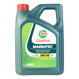 【自营】Castrol/嘉实多磁护5W-40全合成机油发动机国六润滑SQ 4L