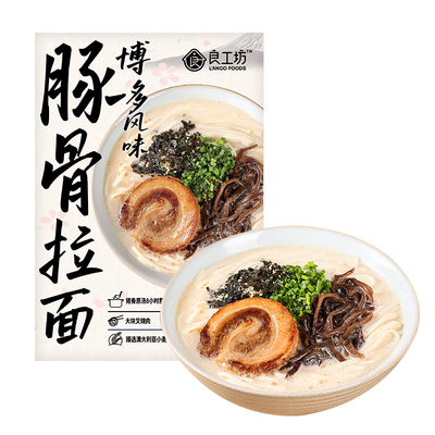 良工坊日式豚骨拉面速食面6盒