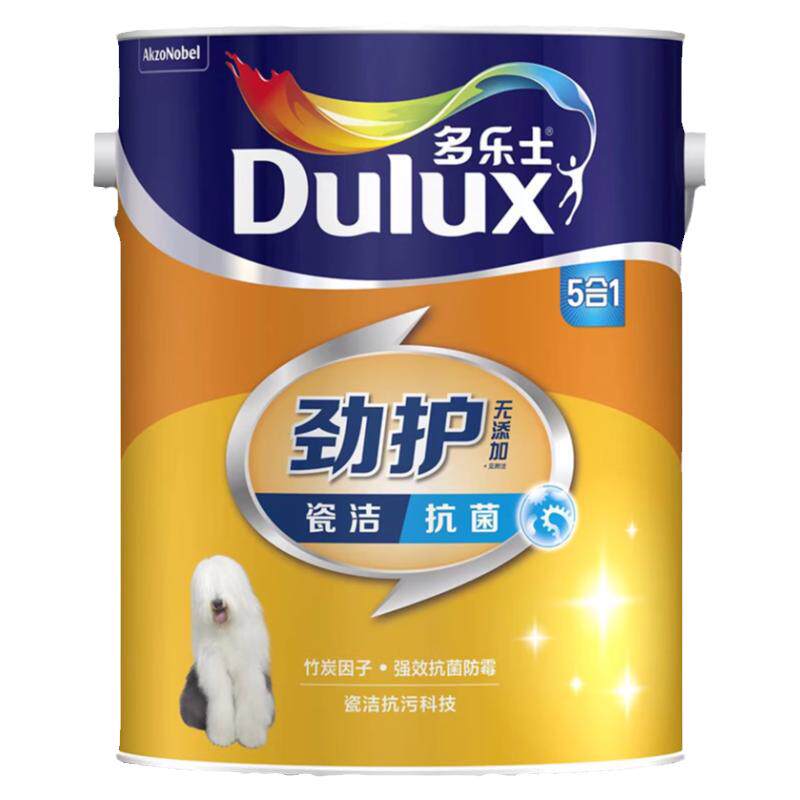 多乐士哑光内墙乳胶漆劲护无添加