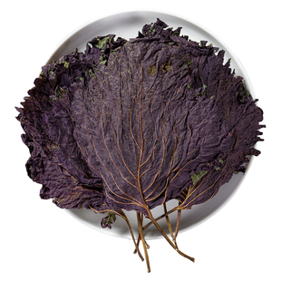 野生紫苏叶500g天然苏子叶干泡茶烧鱼虾蟹去腥香料泡茶中药材正品