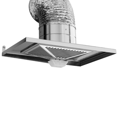 波斯不锈钢厨房抽油烟机家用大吸力排气扇出租房强力抽风机换气扇