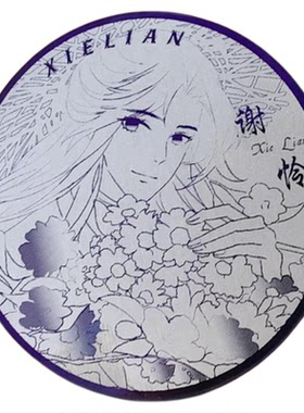 铭威镜面不锈钢二次元吧唧徽章