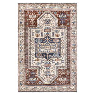 高级感波西米亚入户门地垫进门脚垫高端定制家用客厅地毯玄关垫子