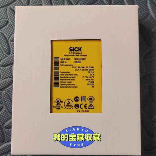 溢价-FX3-CPU320002德国SICK西克安全继电器CPU订