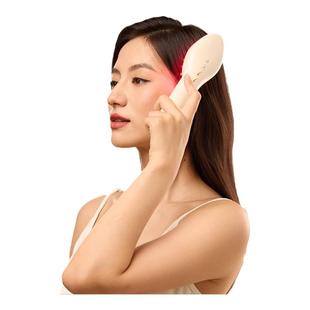 博拉利红光发生梳高聚能光微电流按摩梳电动健发梳导液护发发生仪