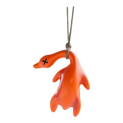 遇光变色烤鸭挂件小玩具解压