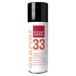 德国KONTAKT33石墨导电涂层GRAPHIT33导电漆导热耐高温脱模润滑剂