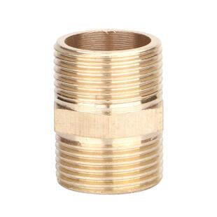 全铜外丝直接对丝加长4分6分1寸进水管延长接头配件双内丝黄铜