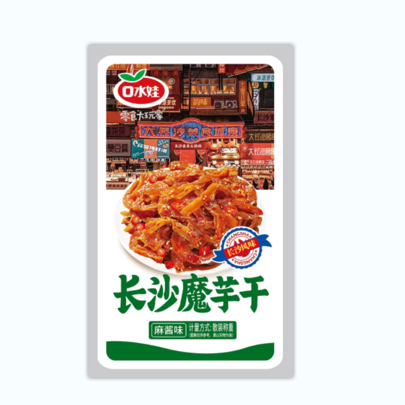 口水娃魔芋爽麻酱素毛肚解馋零食