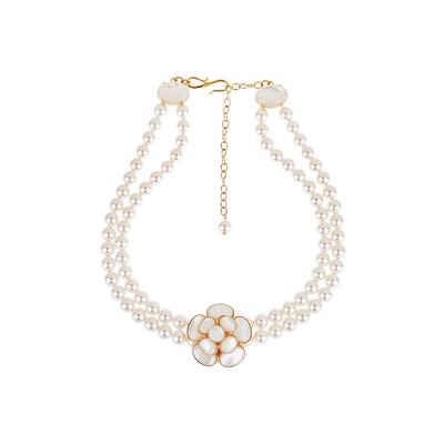 经典山茶花女款高级感轻奢项链