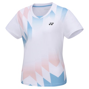 女款XXL码 YONEX尤尼克斯羽毛球服yy短袖速干透气球衣比赛服T恤