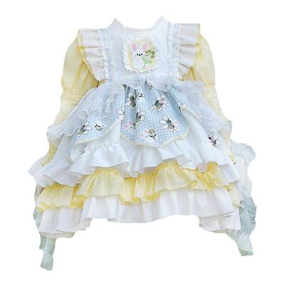 儿童洛丽塔可爱蓬蓬裙洛丽塔春款