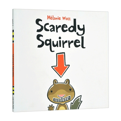 胆小鬼松鼠 英文原版 Scaredy Squirrel 小嘀咕的幸福生活 儿童启蒙绘本 建立孩子内心安全感 英文版 进口英语原版书籍