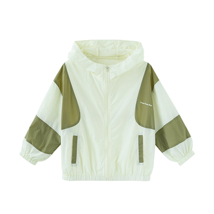 砚台家男童UPF50防晒衣2025夏季新款儿童轻薄透气外套宝宝皮肤衣