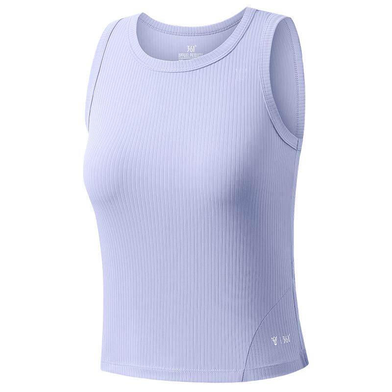 361羽毛球服女2026夏季新款速干透气修身运动背心女子无袖短上衣