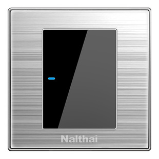Nalthai开关插座面板家用套餐86型5五孔带usb插座空调16a轻点开关