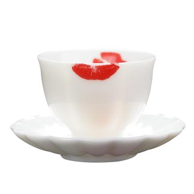 苏氏陶瓷（SUSHI CERAMICS） 茶杯 中国白瓷 女神主人杯个人杯